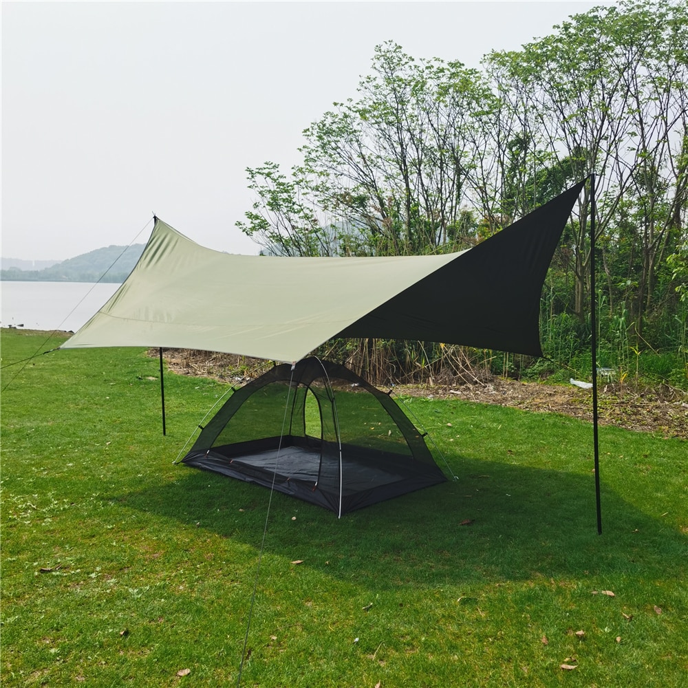 Cheap Goat Tents Ultralight Summer Mesh Tent Outdoor Mosquito Net Tent Self Supporting Gauze Inner Tent With Aluminum Pole For Camping Travel