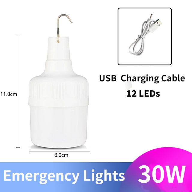 Cheap Goat Tents Usb Rechargeableemergency Lights Led Outdoor Bulb Portable Tent Lamp Battery Lantern Bbq Camping Light For Patio Porch Garden