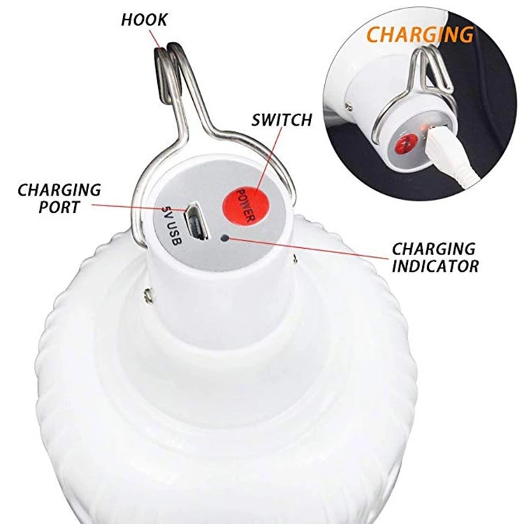 Cheap Goat Tents Usb Rechargeableemergency Lights Led Outdoor Bulb Portable Tent Lamp Battery Lantern Bbq Camping Light For Patio Porch Garden