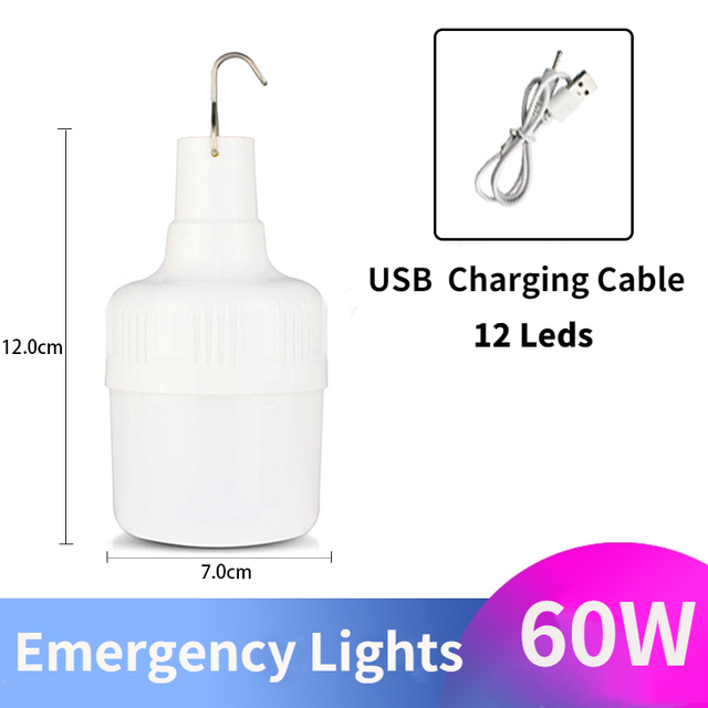 Cheap Goat Tents Usb Rechargeableemergency Lights Led Outdoor Bulb Portable Tent Lamp Battery Lantern Bbq Camping Light For Patio Porch Garden