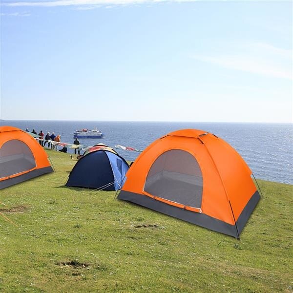 Cheap Goat Tents Waterproof Camping Tent Pop Up Automatic Quick Opening Shelter Outdoor Hiking Dome Tents 1