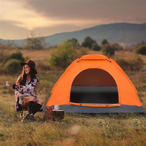Cheap Goat Tents Waterproof Camping Tent Pop Up Automatic Quick Opening Shelter Outdoor Hiking Dome Tents 1