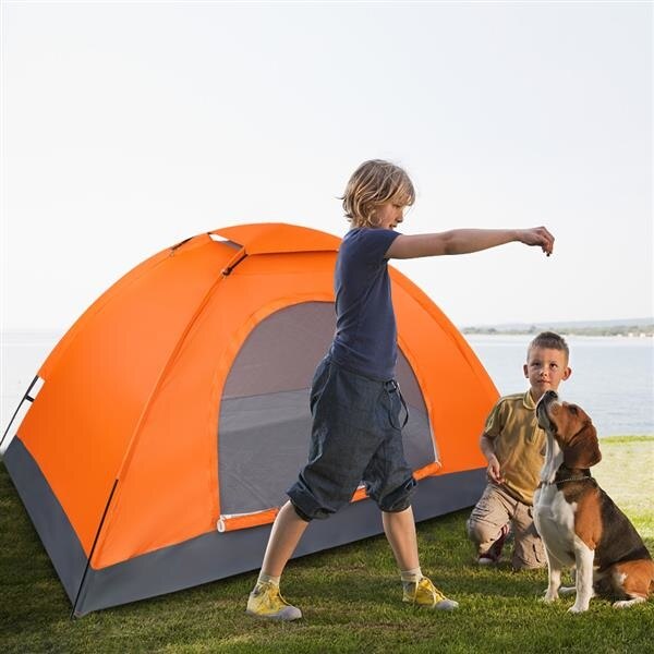 Cheap Goat Tents Waterproof Camping Tent Pop Up Automatic Quick Opening Shelter Outdoor Hiking Dome Tents 1