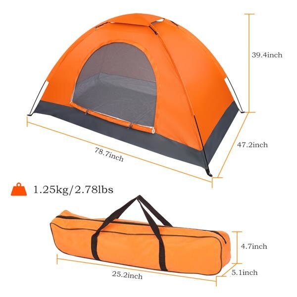 Cheap Goat Tents Waterproof Camping Tent Pop Up Automatic Quick Opening Shelter Outdoor Hiking Dome Tents 1