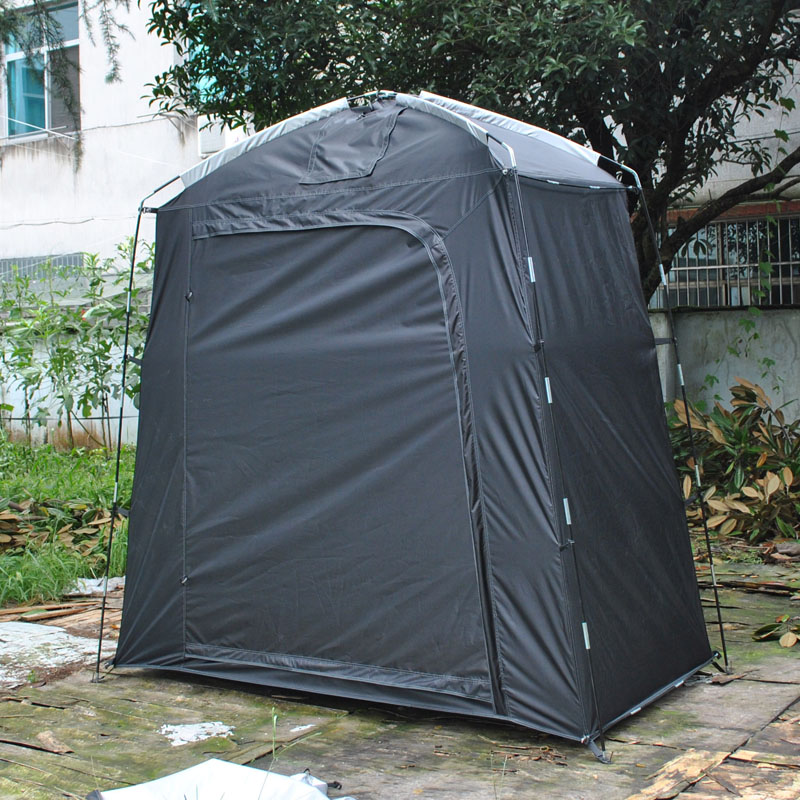 Cheap Goat Tents Widening Outdoor Cycling Bike Storage Tent Garden Outside Bicycle Shed Oxford Silver Coated Cloth Portable Ultra