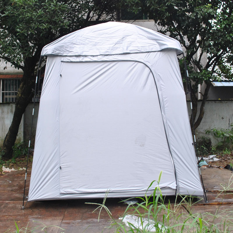 Cheap Goat Tents Widening Outdoor Cycling Bike Storage Tent Garden Outside Bicycle Shed Oxford Silver Coated Cloth Portable Ultra