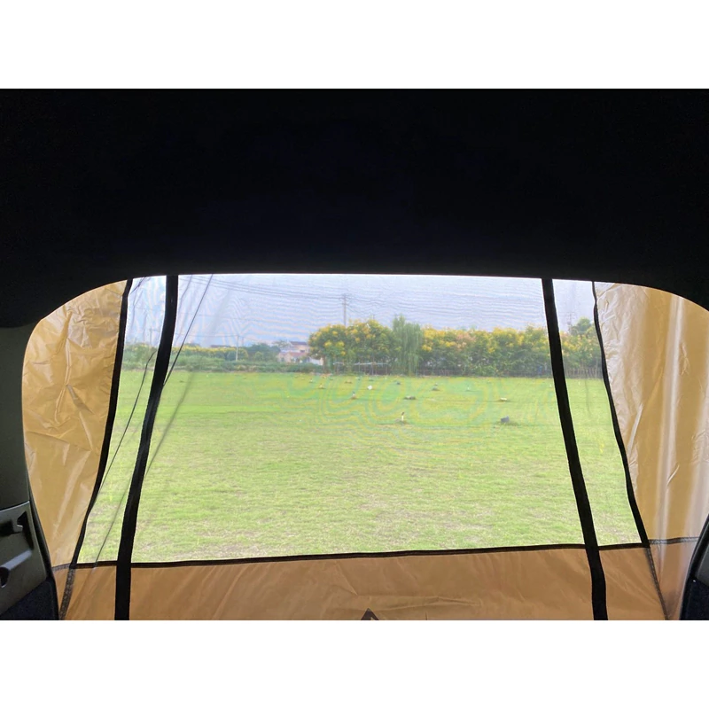 Cheap Goat Tents Zk30 Outdoor Car Trunk Tent Sunshade Rainproof Tailgate Shade Awning Tent For Car Self